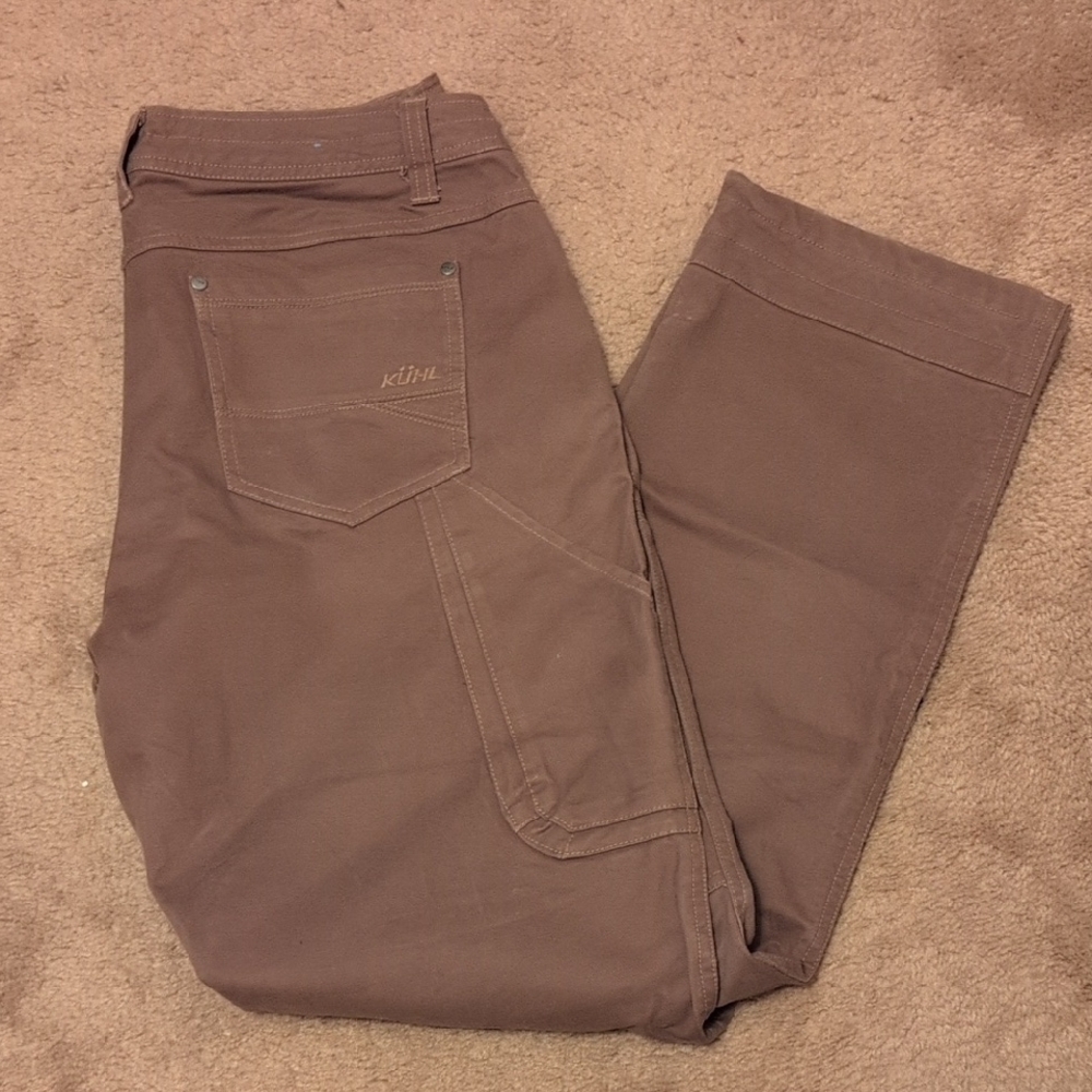 Kuhl Women's Straight Leg Tan Jeans